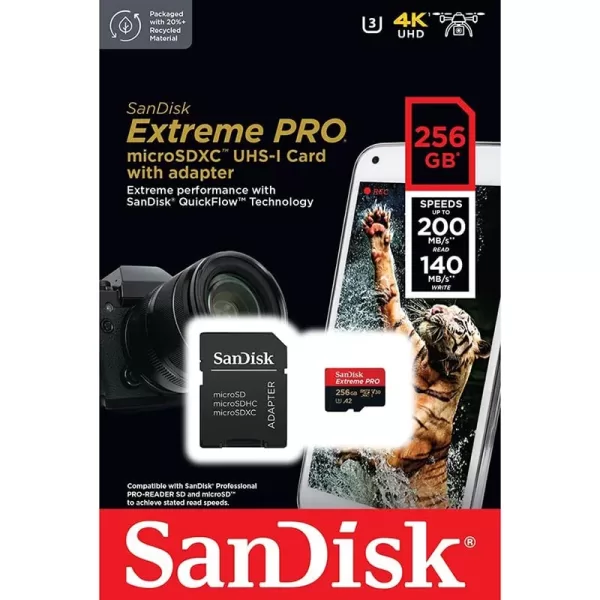 SanDisk SDSQXCD-256G-GN6MA 256GB MemoryCard