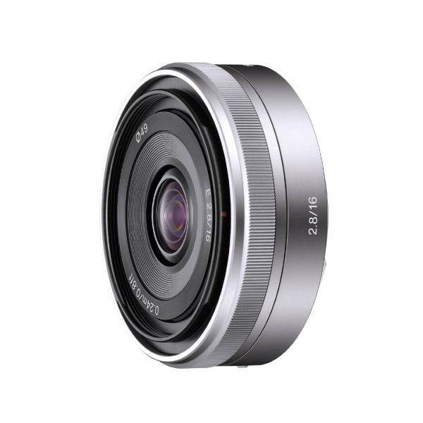 Sony E-16mm f-2.8 Lens with 24mm Focus