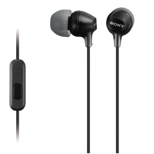 Sony MDR-EX15AP Wired In-Ear Headphones With Microphone