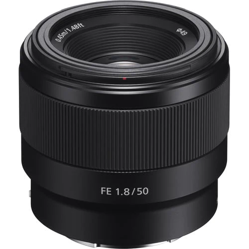 Sony FE 50mm f/1.8 Camera Lens - E-Mount Lens