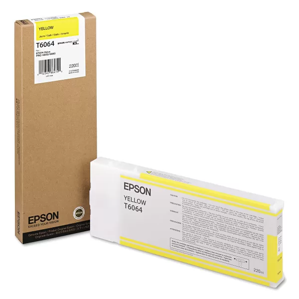 Epson T6064 / T5654 Yellow Ink Cartridge
