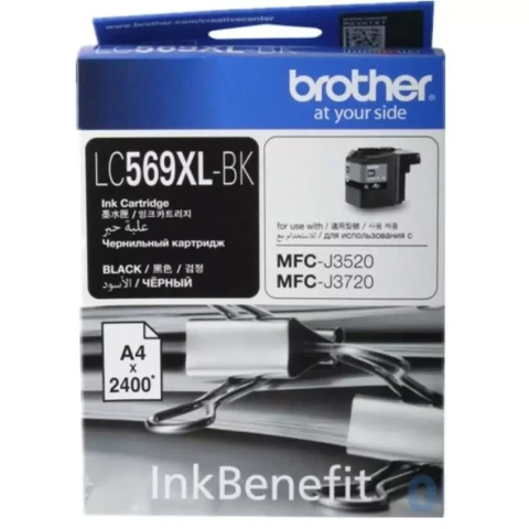 Brother LC-569 XL Black Original High Yield Ink Cartridge