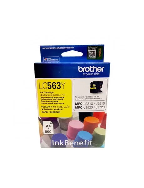Brother LC563-Y Yellow Cartridge