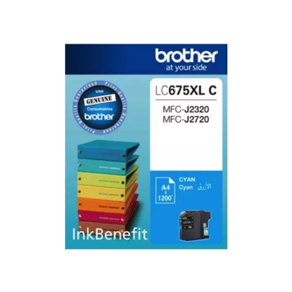 Brother LC-675XL C Cyan Ink Cartridge