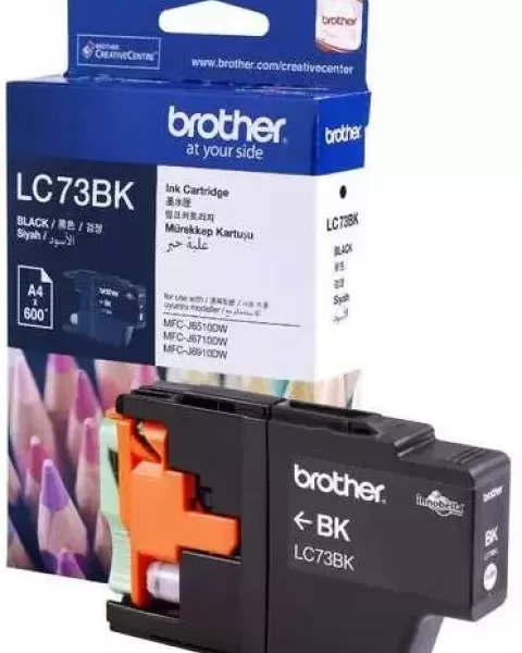 Brother LC73BK Ink High Yield Cartridge Black