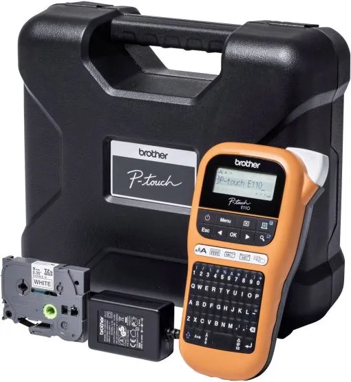 Brother PT-E110VP Handheld Industrial Label Printer