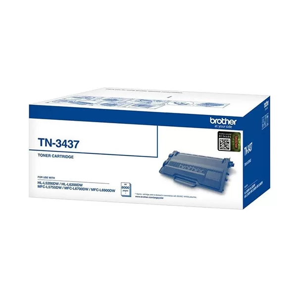 Brother TN-3437 Original Black Toner Cartridge