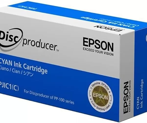 Epson PJI-C1C Original Cyan Standard Yield Ink Cartridge (C13S020447)