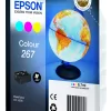 Epson Genuine Colour 267 ink cartridge (200 pages) for Workforce WF-100W Printers (C13T26704010)