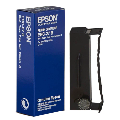 Epson ERC-27 Black Original Fabric Ribbon (C43S015366)-0