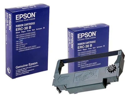 Epson ERC-38 Original Black Fabric Ribbon Cartridge - (C43S015374)