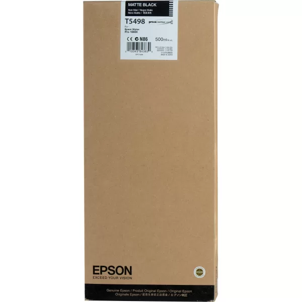 Epson T5498 Original Matte Black Ink Cartridge (C13T549800)
