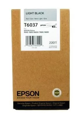 Epson T6037 High Capacity Light Black Ink Cartridge - (C13T603700)