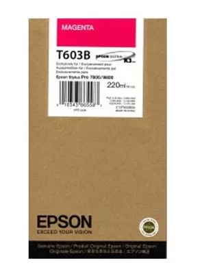 Epson T603B Original High Capacity Magenta Ink Cartridge - (C13T603B00)