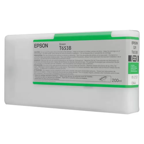 Epson T653B Original Green Ink Cartridge (C13T653B00)