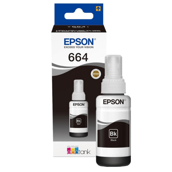 Epson T6641 Ink Black 70ml (C13T66414A)0