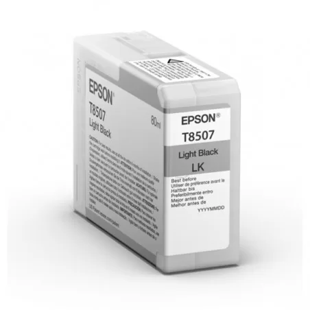 Epson T8507 Original Light Black Ink Cartridge (C13T850700)