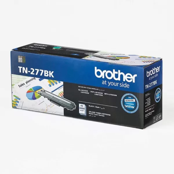 Brother TN-277BK Black Original Toner Cartridge