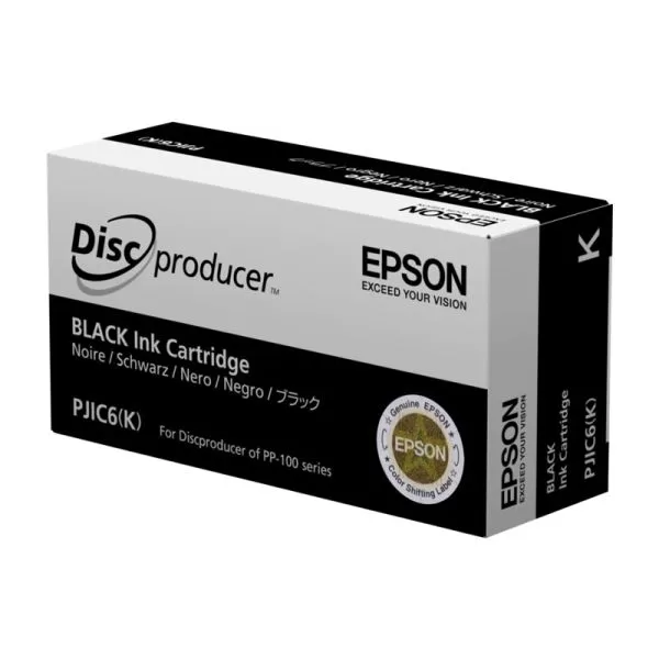 Epson PJI-C6B Standard Yield Ink Cartridge Black (C13S020452)