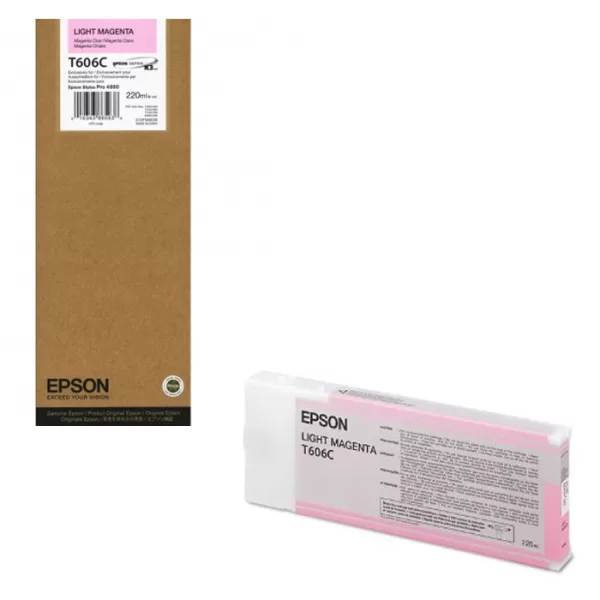 Epson T606C / T5656 Light Magenta High Capacity Ink Cartridge (C13T606C00 / C13T565600)