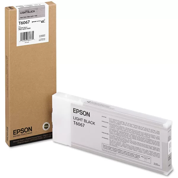 Epson T6067 / T5657 Light Black High Capacity Ink Cartridge (C13T606700 / C13T565700)