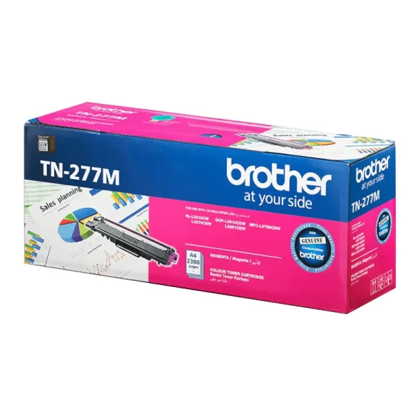 Brother TN-277M Original Magenta Toner Cartridge