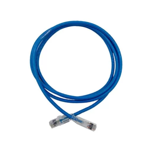 D-Link Cat6 UTP 24 AWG PVC Round Patch Cord - 0.5m - Blue