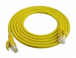 D-Link Cat6 UTP 24 AWG PVC Round Patch Cord - 3M Colour Yellow