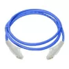 D-Link Cat6A 10G UTP 24 AWG PVC Round Patch Cord - 1m - Blue Colour