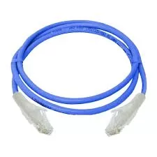 D-Link Cat6A 10G UTP 24 AWG PVC Round Patch Cord - 1m - Blue Colour