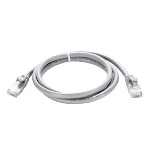 D-Link Cat 6A 10G UTP 24 AWG PVC Round Patch Cord - 1m - Grey Colour