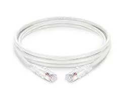 D-Link Cat6A 10G UTP 24 AWG PVC Round Patch Cord - 1m - White Colour