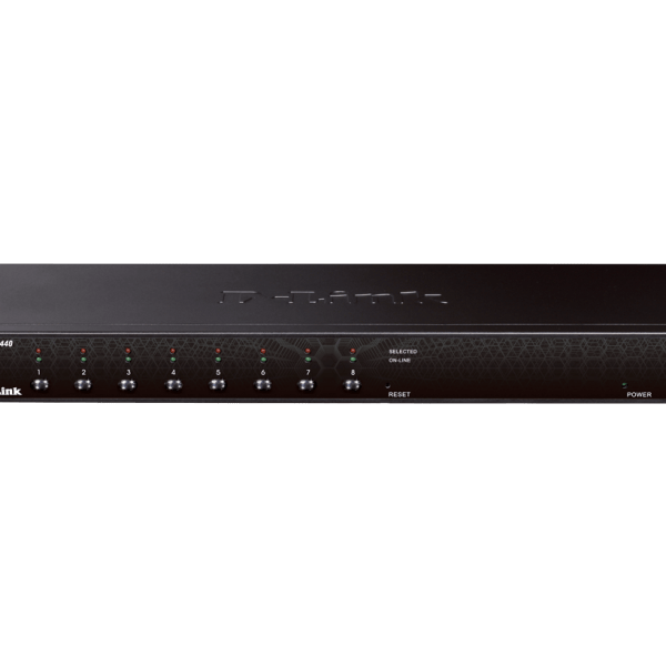 D-Link KVM-440 8-PORT PS2 USB Combo KVM Switch