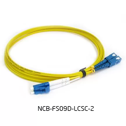 D-Link Single Mode Duplex Optic Fiber Patch 1M- NCB-FS09D-LCSC-1