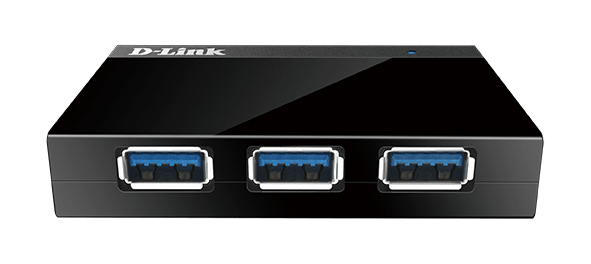  D-Link DUB-H4/E D-Link 4-Port USB 2.0 Hub with 1 BC 1.2 compliant Fast Charging Port, EU power a