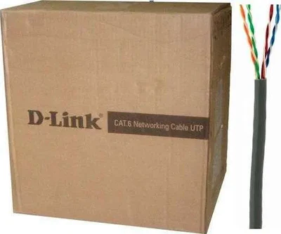 D-Link Cat6 UTP 24AWG Cable 305M Rolls (NCB-C6UGRYR-305-24)