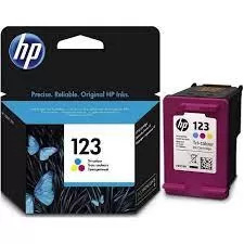 HP 123 Tri-color Original Ink Cartridge