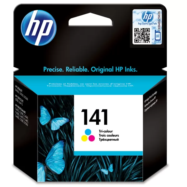 HP 141 Tri-color Original Ink Cartridge (CB337HE)