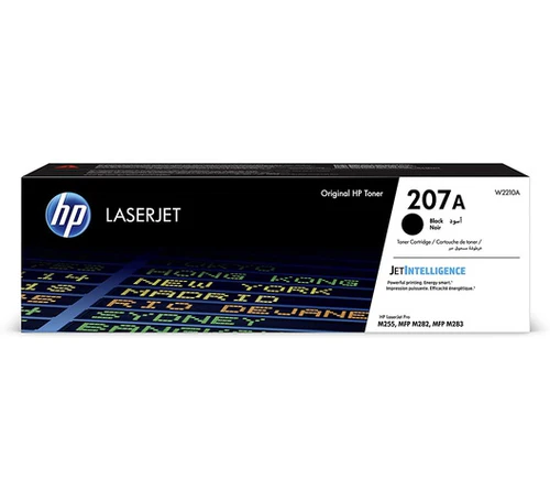 HP 207A Black Toner Original Laser Cartridge(W2210A)