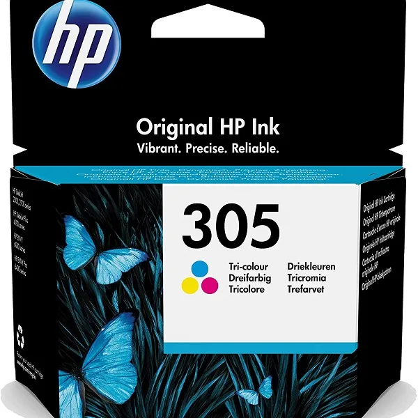 HP 305 Tri-color Original Ink Cartridge (3YM60AE)