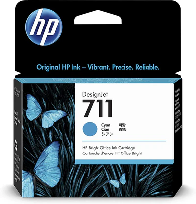 HP 711 29-ml Cyan DesignJet Ink Cartridge (CZ130A)