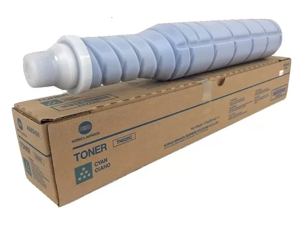 Konica TN620C Minolta Cyan Toner Cartridge-A3VX431