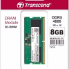 Transcend 8GB JM DDR5 4800 SO-DIMM 1Rx16 1Gx16 CL40 1.1V JM4800ASG-8G