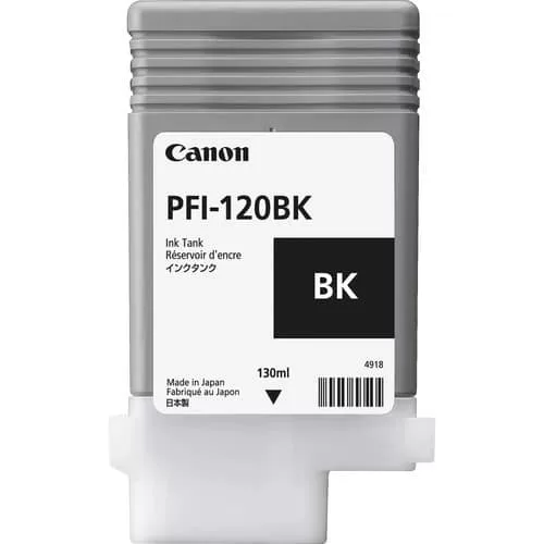 Canon PFI-120 Original Black Ink Cartridge (130mL)