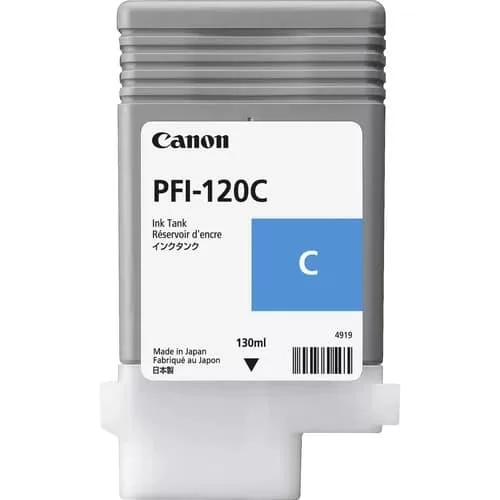 Canon PFI-120 Original Cyan Ink Cartridge (130mL)