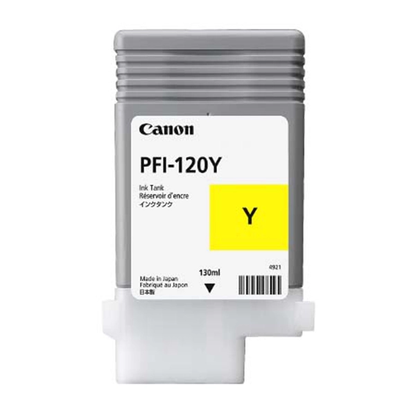 Canon PFI-120 Original Yellow Ink Cartridge (130mL)