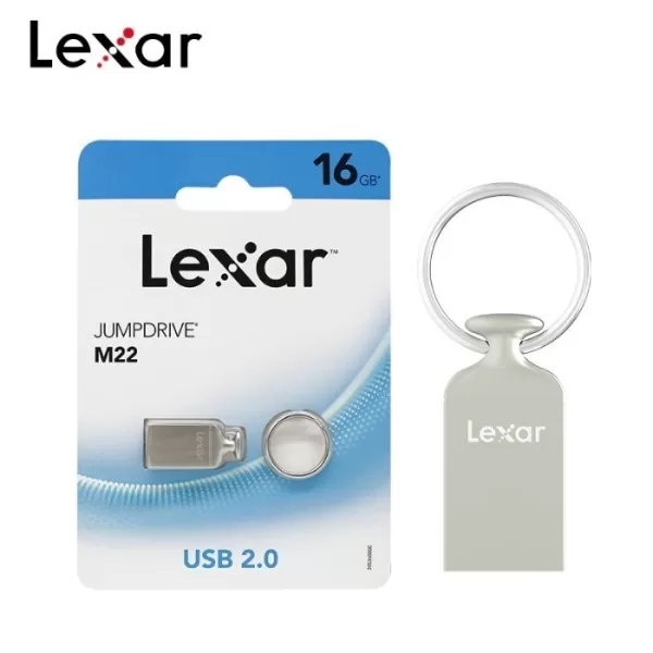 Lexar 16GB JumpDrive M22 USB 2.0 Flash Drive Light Gold