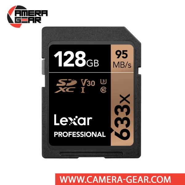 Lexar Professional SDHC Memory Card 633x 128GB Class 10 UHS-I