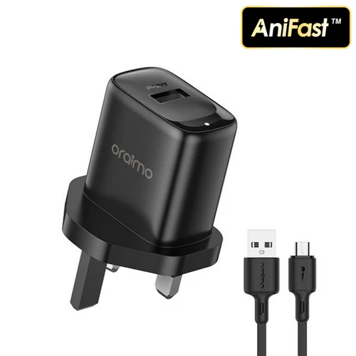 Oraimo Firefly 3 10W Fast Charging Android Charger Kit (OCW-U66S)