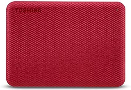 Toshiba Canvio Advance 1TB Hard Drive 1000GB-1TB Red